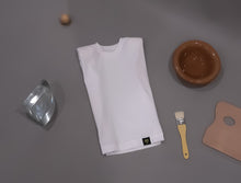 Load image into Gallery viewer, BRAVE EXPLORER SLEEVELESS TOP - WHITE